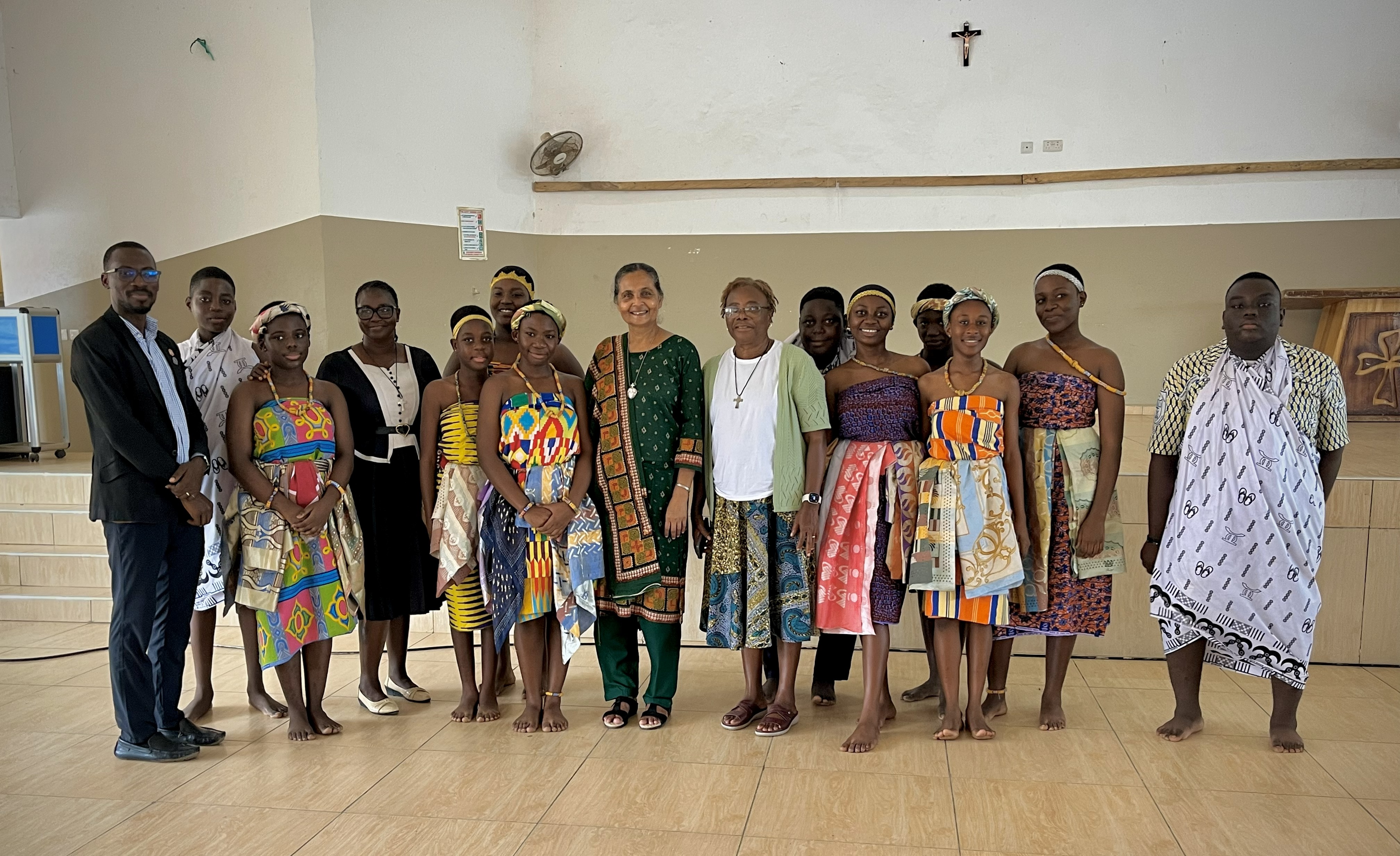 SPECIAL VISIT BY SISTER CECILIA TAPOSI GOMES CSC